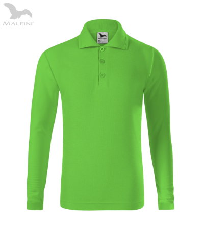 TRICOU POLO COPII, MÂNECĂ LUNGĂ - imagine 5