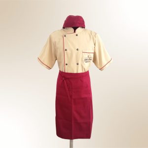 UNIFORMĂ BUCĂTAR BICOLOR